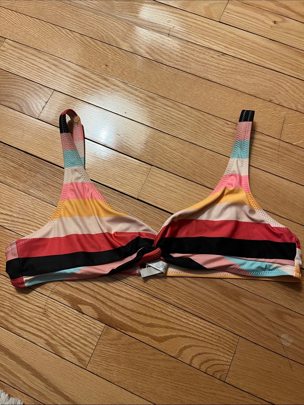 Solid & Striped Multi-Color Bikini Top